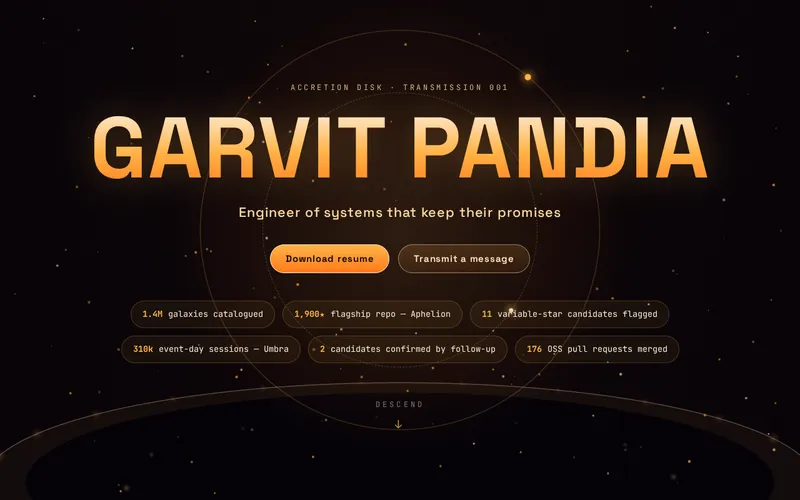 Event Horizon, portfolio style 11 of 14